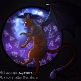 Аватарка для соц. сетей, подаренная мне художником с  сайта catwar