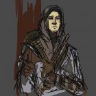 Скетч персонажа, нарисованный под мое описание role-play персонажа с проекта Land of Story (от BN-1)